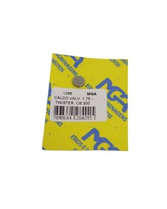CALCO VALVULA CBX250/CB300 1,75MM MGA