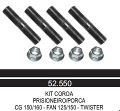 PRISIONEIRO COROA TITAN150 C/POR(KIT8PC)