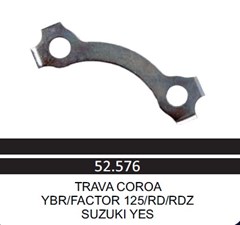 TRAVA COROA YBR/FACTOR125/RD/YES125 UNIK