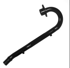 CURVA ESCAPAMENTO XR200 PRETO TORK