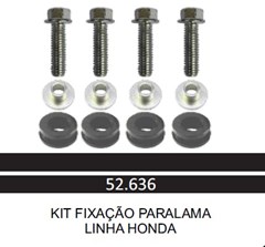 KIT FIXACAO PARALAMA TIT150 ATE 13 UNIK