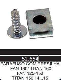 PRESILHA RABETA C/PARAFU TIT/FAN150 2014