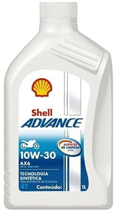 OLEO 4T 10W30 SEMISSINTETICO AX6 SHELL