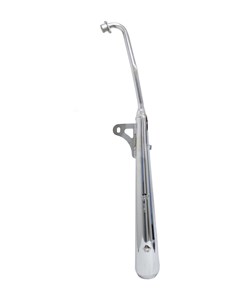 ESCAPAMENTO POP 110 MOD TURUNA ESTALADOR CROM