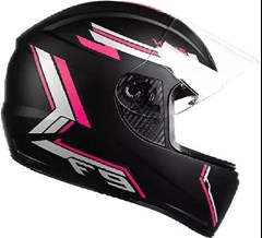 CAPACETE FLY F-9 HG HANS 58 PTO F/PINK