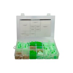 KIT TERMINAIS E ISOLANTES 4MM/6,3MM UNIV