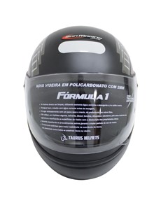 CAPACETE F1R 56 PRETO FOSCO GRAFIC