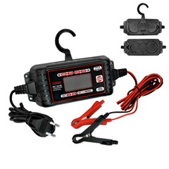 CARREGADOR BATERIA 6/12V LENTA/RAPIDA