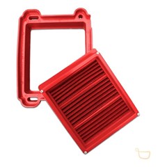 FILTRO AR ESPORTIVO NXR/POP VERM C/MOLD