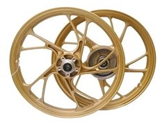 RODA MAGN TIT150 (ESD) DOURADA PE GAL 5P