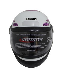 CAPACETE SAN MARINO AUT SPEED FLY 58 BCO/ROSA