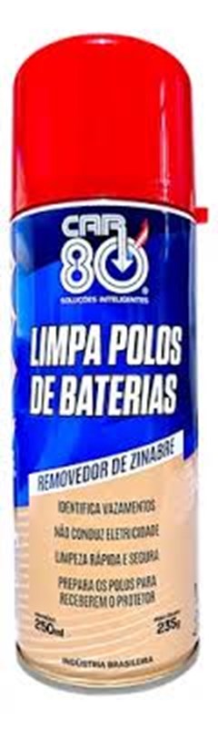 LIMPA POLOS DE BATERIAS SPRAY  CAR 80