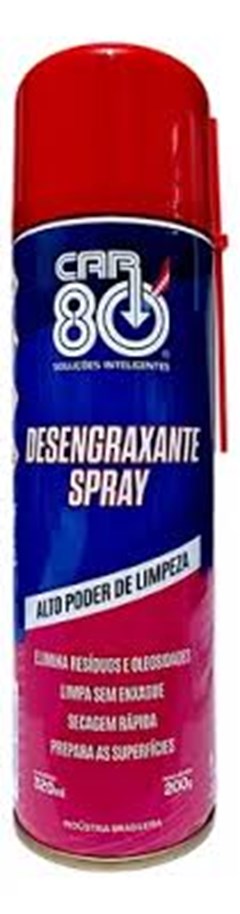 DESENGRAXANTE SPRAY 320 ML CAR 80