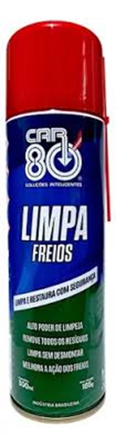 LIMPA FREIOS SPRAY 300ML CAR 80