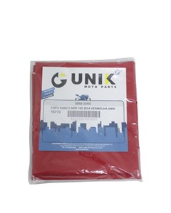 CAPA BANCO NXR 160 2024 VERMELHA UNIK