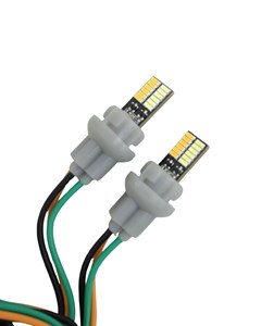 CHICOTE UNIV PISCA LED BRANC/AMAR C/LAMP