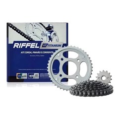 KIT TRANSMISSAO FAZER 250 18/24 520H RIFFEL