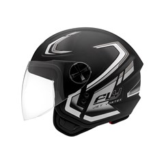CAPACETE FLY JET HG VORTEX 60 PTF/PRA