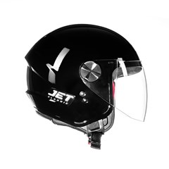 CAPACETE FLY JET HG CLASSIC 60 PRETO
