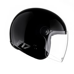 CAPACETE FLY F-17 HG CLASSIC 60 PTO/CINZA