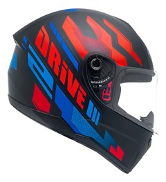 CAPACETE FLY DRIVE 2 HG ATITUDE 60 PTO F/VERM