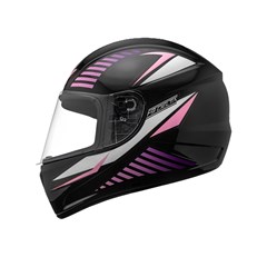 CAPACETE FLY F-9 HG DELTA 56 PTO FOSCO/ROXO