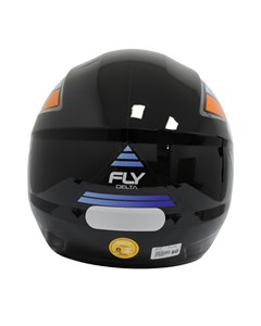 CAPACETE FLY F-9 HG DELTA 60 PTO/LARANJA