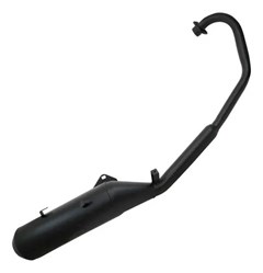 ESCAPAMENTO TIT 160 MOD ORIG PRETO POLIMET