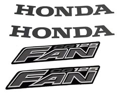 JG FAIXA FAN 125 2008 PRETA
