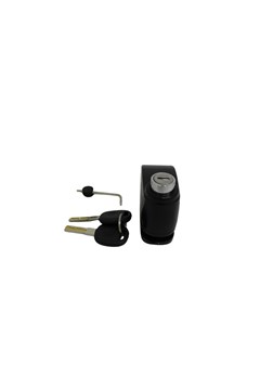 TRAVA DE DISCO C/ALARME KGA PRETO
