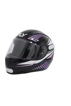 CAPACETE FLY F-9 HG DELTA 60 PRETO/ROXO