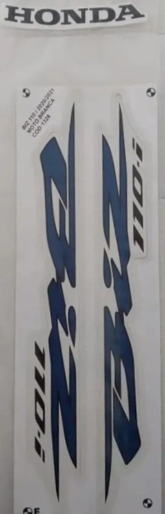 JG FAIXA BIZ 110I 2020/21 BRANCA