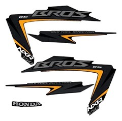 JG FAIXA NXR150 BROS 2012 KS PRETA