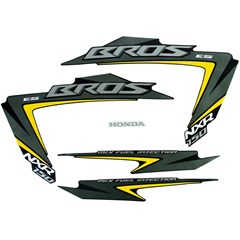 JG FAIXA NXR150 BROS 2012 ES PRETA