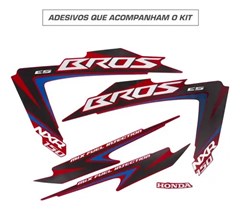 JG FAIXA NXR150 BROS 2012 ES VERMELHA