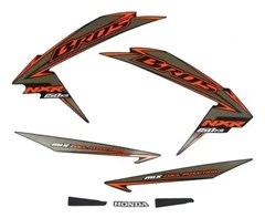 JG FAIXA NXR150 BROS 2011 ESD PRETA