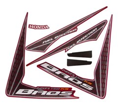 JG FAIXA NXR150 BROS 2009 KS PRETA