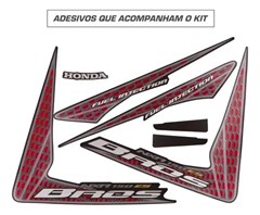 JG FAIXA NXR150 BROS 2009 ES PRETA