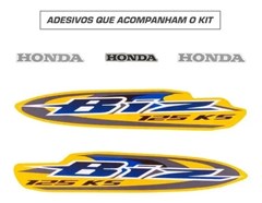 JG FAIXA BIZ/125 2008 KS AMARELA