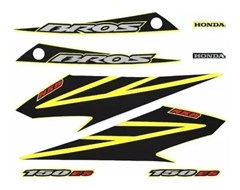 JG FAIXA NXR150 BROS 2008 ES AMARELA