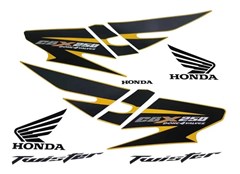 JG FAIXA CBX250 TWISTER 2008 AMARELA