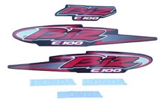 JG FAIXA BIZ 100 2005 KS PRETA