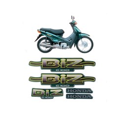 JG FAIXA BIZ 100 2002 KS VERDE