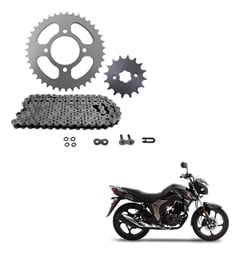 KIT TRANSMISSAO HAOJUE DK150 UNIK C/RETENTOR