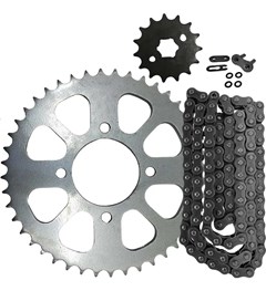 KIT TRANSMISSAO HAOJUE DK160 UNIK C/RETE