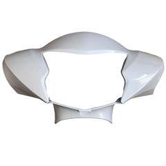CARENAG FAROL BIZ125 EX 2025 BRANCO PEROLIZADO
