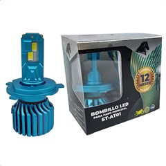LAMPADA FAROL LED H4 12V BOMBILLO MARTE