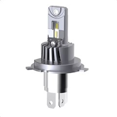 LAMPADA FAROL LED H4 12V OLHO PE BICOLOR