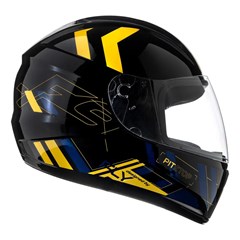 CAP FLY F-9 HG PITSTOP 58 PRETO/AMARELO