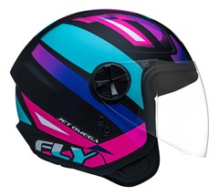 CAP FLY JET HG OMEGA 58 PRETO FOSC/PINK